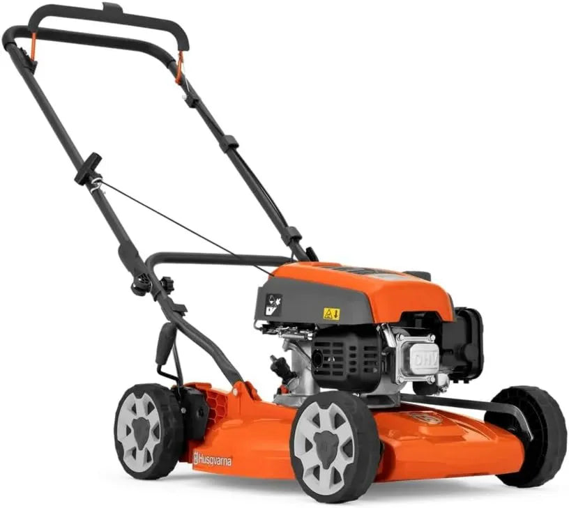 LB 144 kosiarka, 1,95 kW, 44 cm, Husqvarna kosiarka spalinowa, szerokość cięcia 44 cm, funkcja mulczowania BioClip, centralna regulacja wysokości