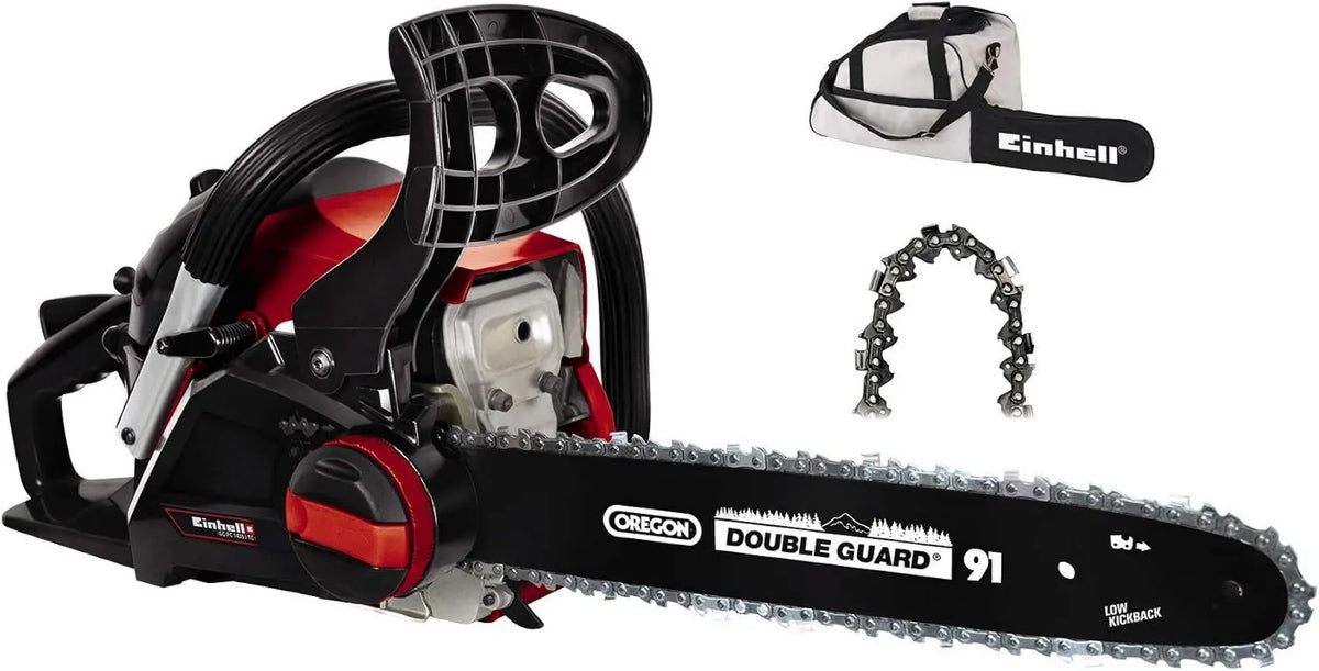 Pilarka łańcuchowa, 35 cm, 1400 W, 260 ml, Einhell Gc-Pc 1435 I Tc Kit Piła Łańcuchowa, Czarny/Czerwony