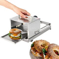 Generic krajalnica, bajgla, ręczne gilotyna do frezowania do hamburgerów, narzędzie kuchenne, do dużych bajgli do 12 × 15 cm