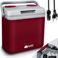 Lodówka, 230 V, tillvex lodówka elektryczna 32L, Mini-lodówka 230 V i 12 V do samochodu, chłodzi i ogrzewa
