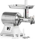 Mahlzeit maszynka do mięsa, Prostownica do włosów 150 kg / h, 650 W, prostownica żelazna, stal nierdzewna, mączka z mięsa, mączka z trzciny cukrowej, ze stali nierdzewnej 150 kg/h