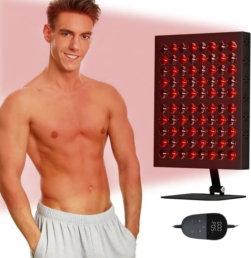 Ruioomeep, Lampa, 50 W, 850 nm, 660 nm, zegar, czerwony, na twarz