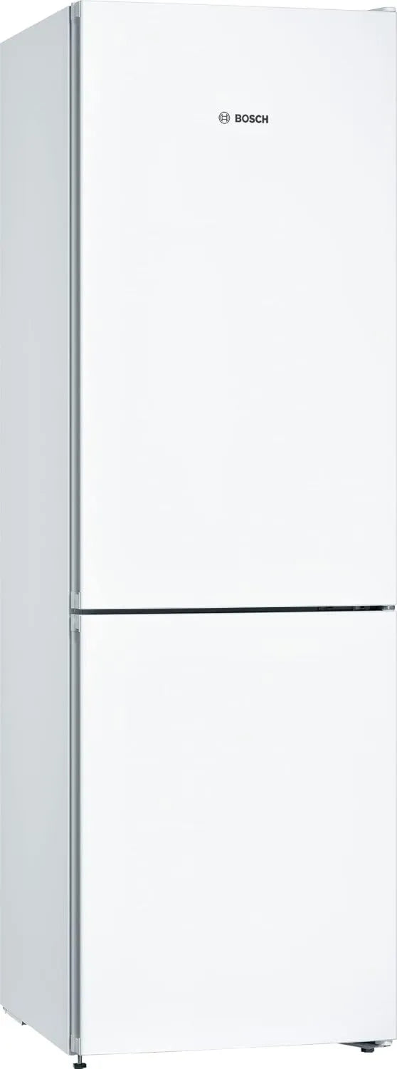 Bosch lodówka, KGN36VWED kombinowana, 326 l, 186 x 60 cm, bez mróz, oświetlenie LED, z zamrażarką, biały, VitaFresh, totalny NoFrost, Seria 4
