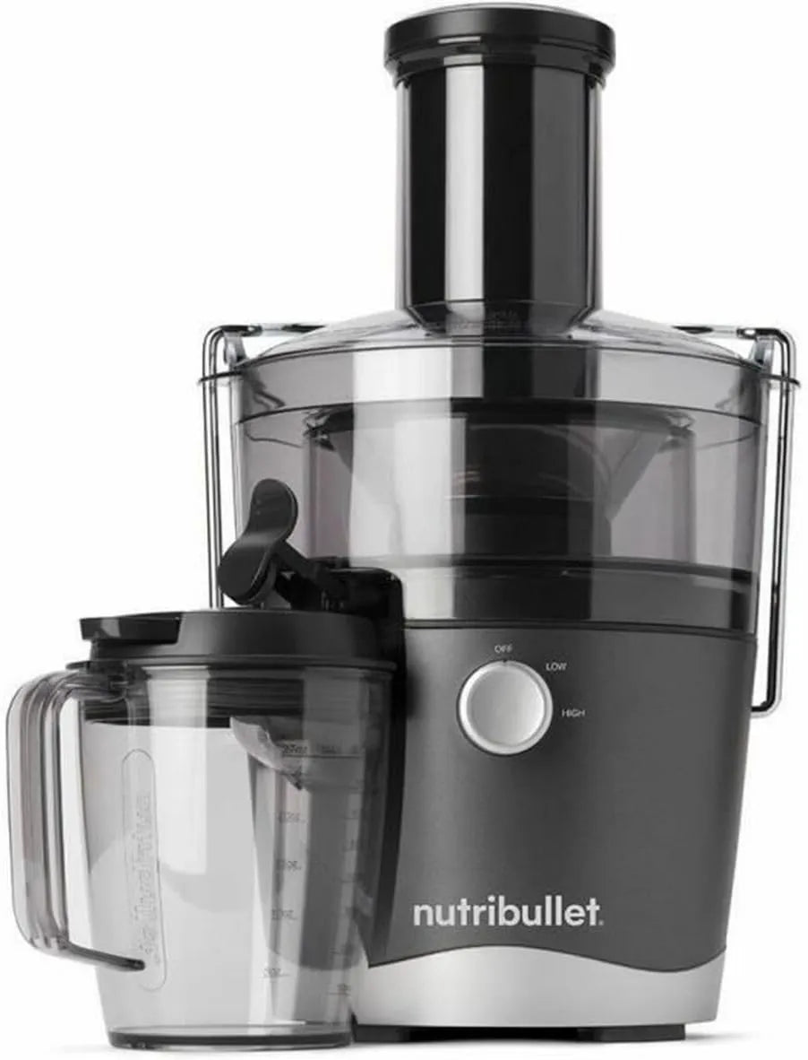 NutriBullet, Wyciąg z soku NBJ100 G, 1, 5 l, duży zbiornik, szary, zbiornik Pulpe 1