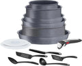 Tefal, owa bateria, bateria patelni i patelni, 14 pokoi, kuchnia