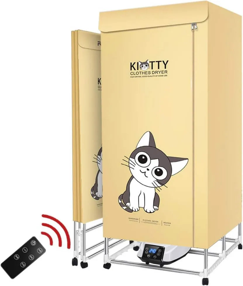 DYTWXG, Suszarka, Suszarka przenośna suszarka- Linge suszarka- Wewnątrz bielizny elektrycznej, cicha