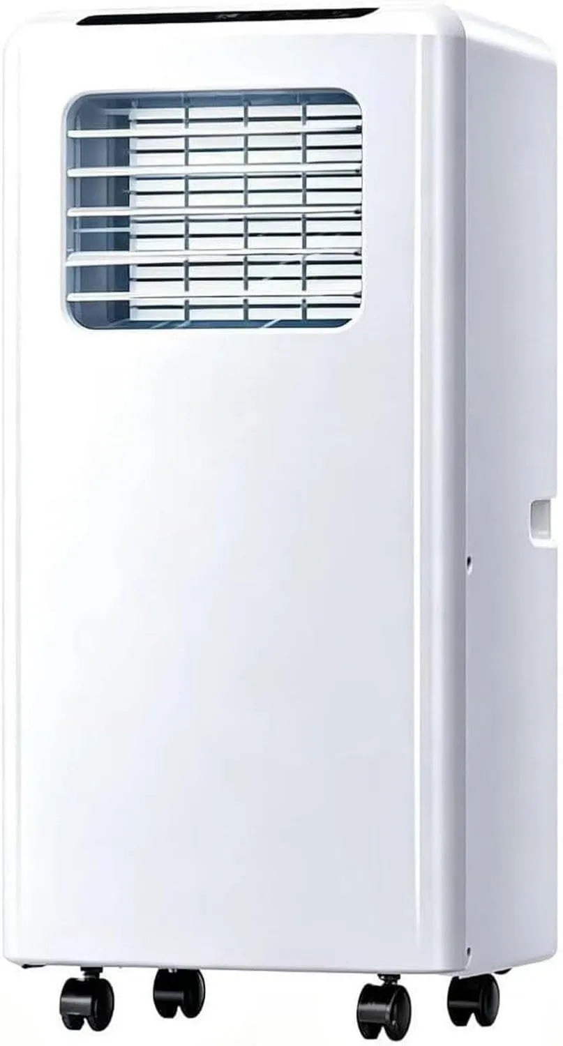 HUANQIN klimatyzator przenośny, Klimatyzator 9000btu, przenośne, poruszające się koła, biały