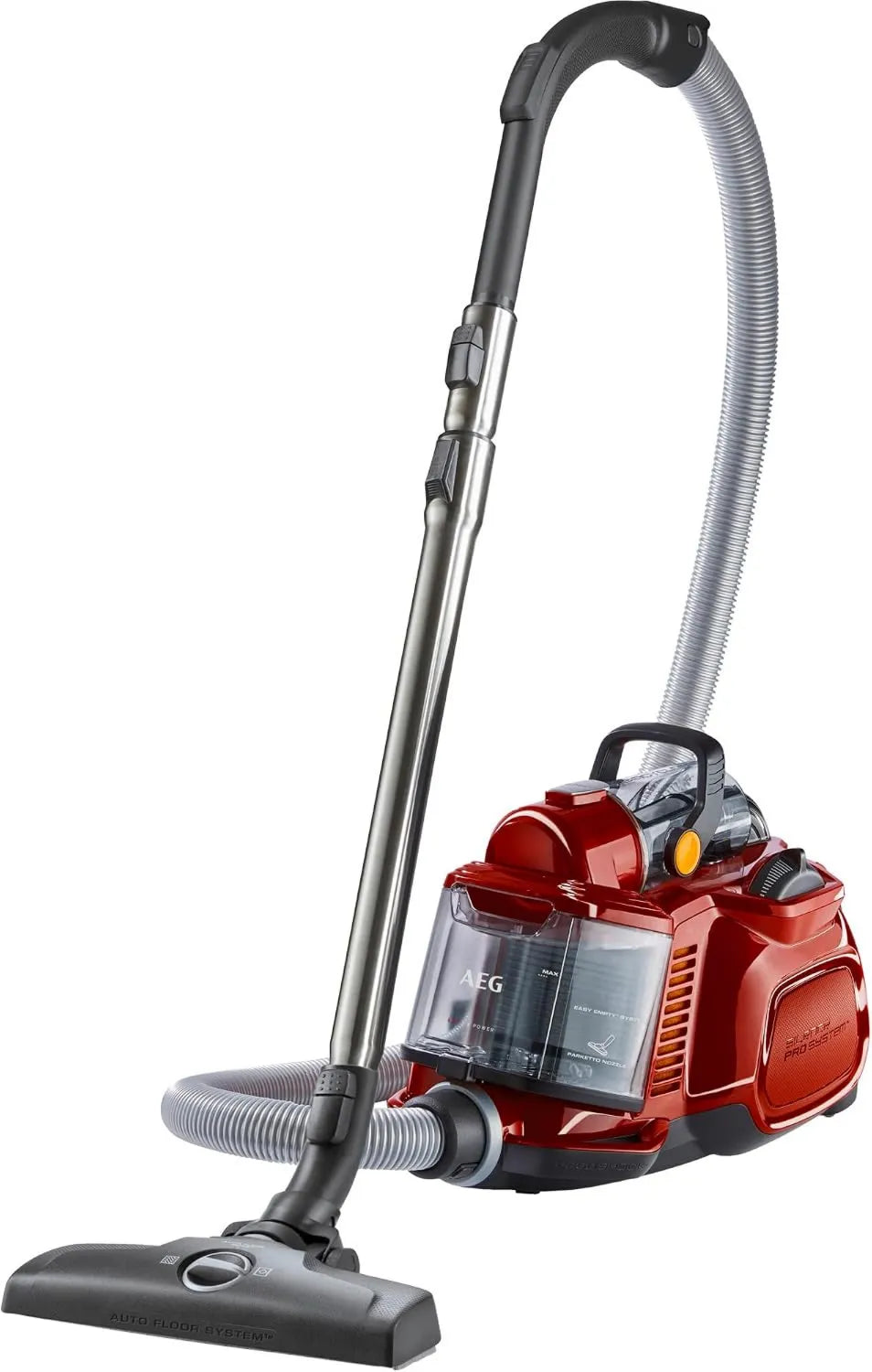 AEG odkurzacz, 750 W, 1,4 L, Lx7-2-Cr-A Odkurzacz Bez Worka, Promień Działania 9 M, Pojemnik na Kurz 1,4 L