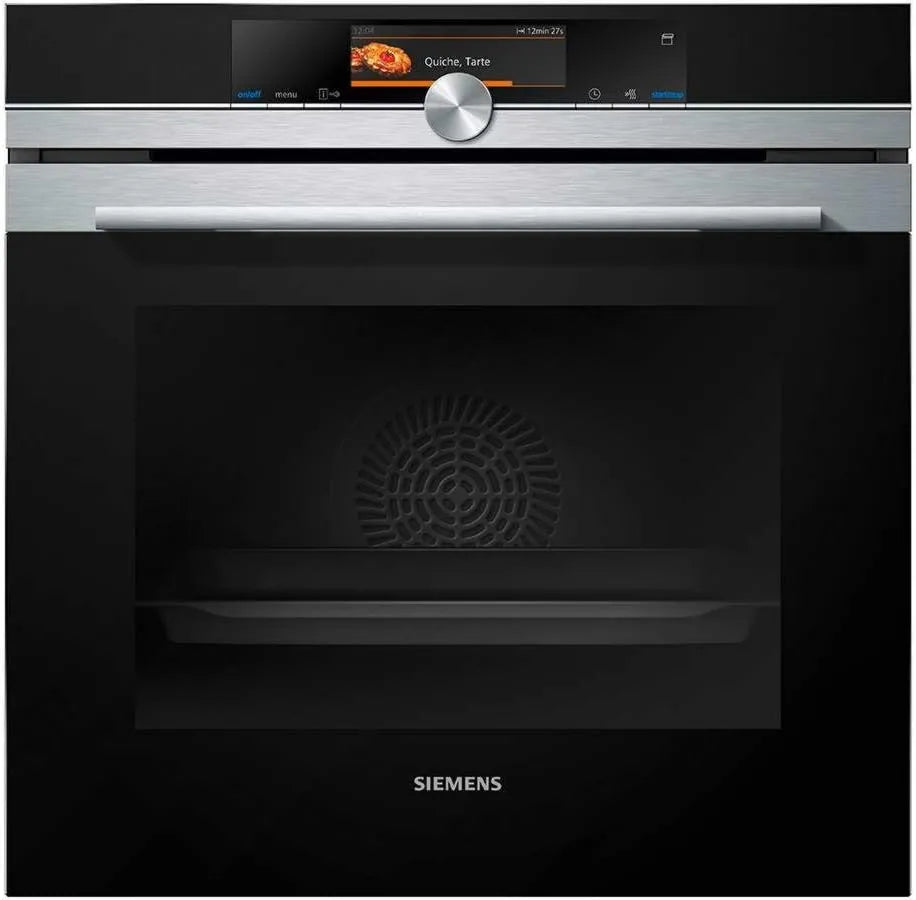 SIEMENS piekarnik do zabudowy, iQ700 HS658GXS6 Piekarnik elektryczny, 71 l, klasa energetyczna E, para, stal nierdzewna, 4D Air Chaud