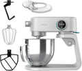 Cecotec mikser planetarny, Silnik, Robot, 5.2 l, 800 W, stal nierdzewna, 8 prędkości, biały, aluminium