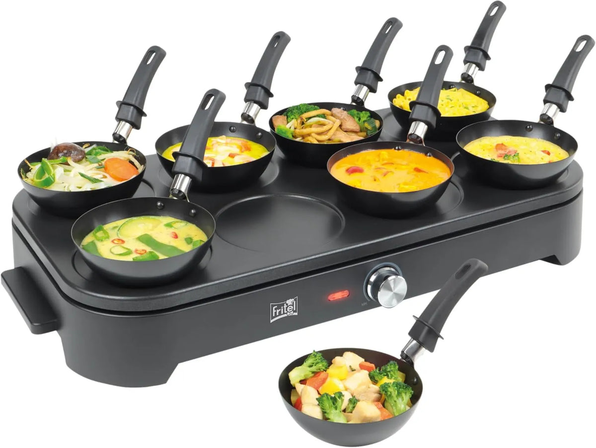 FRITEL, GWP 2560 Bez PFAS, Creaper i Wok, 2560 Raclette, 1500 W, Raclette