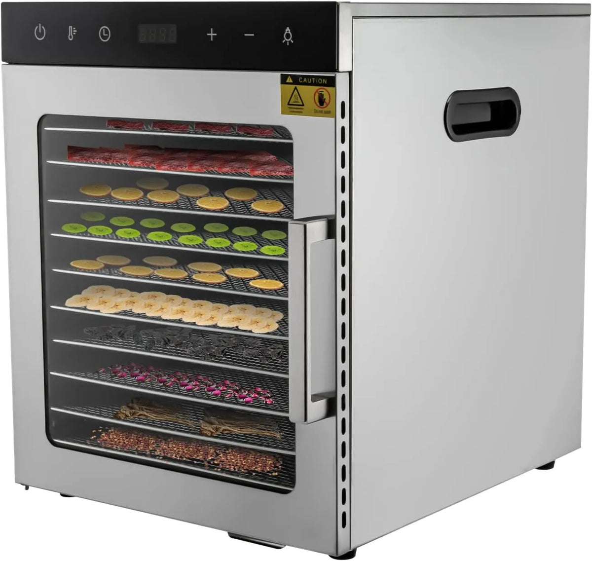 vinnyooc suszarka do żywności, Suszarnia, Odwodnienie żywności, 800 W, 220 V, minutnik