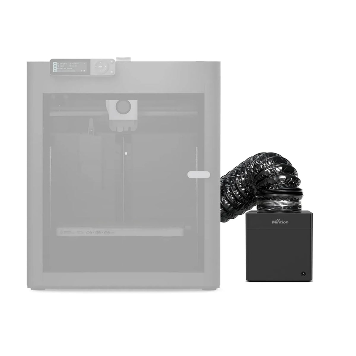 Mintion, Drukarka H13 P1S / X1C, 60 m3 / h, efekt 3D, para, dla par i cząstek ABS / ASA / PA / PETG / PLA, filtr HEPA i filtr węgla aktywnego P1S/X1C