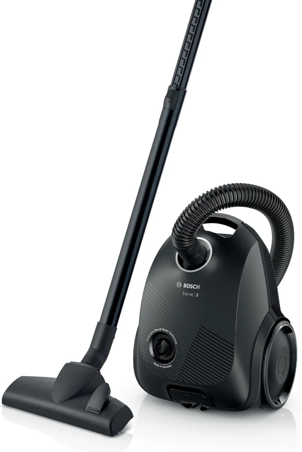 Bosch BGBS2LB1 odkurzacz, 3,5 l, odkurzacz workowy, filtr higieniczny, pojemność worka na kurz 3,5 l, ssawka do tapicerki, ssawka szczelinowa