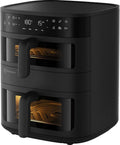 Electrolux frytkownica beztłuszczowa, EAFD11B Zmywarka, 11 l, 2700 W, 8 programów, 60 do 200°C, czarny, Air frytkownica 800