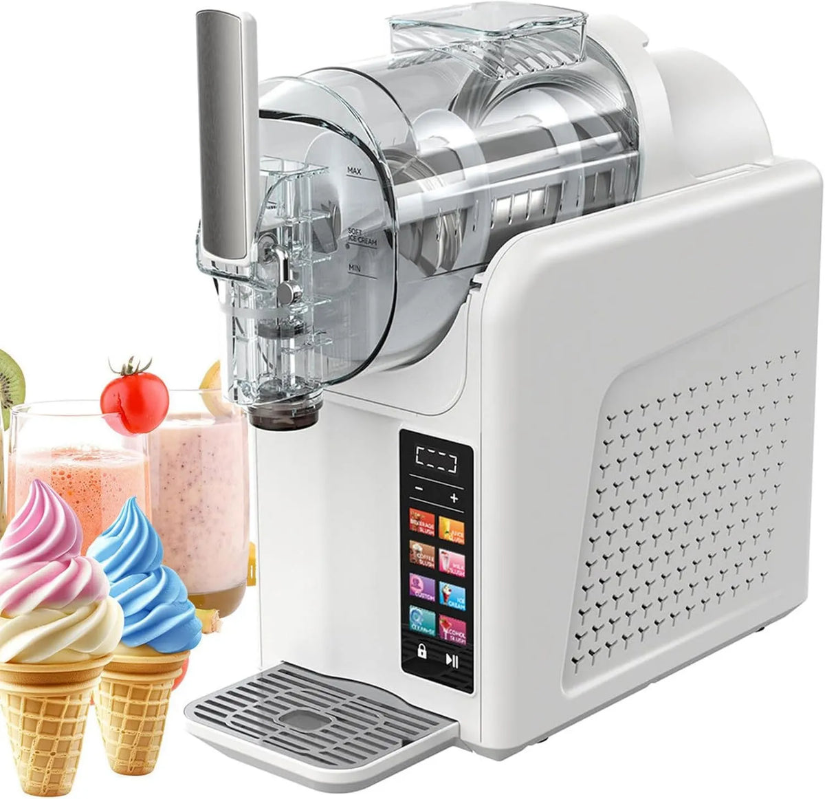 ZYLDDS, Maszyna Granita, maszyna granitowa, 7 programów, dotyk, biały, dla Granita