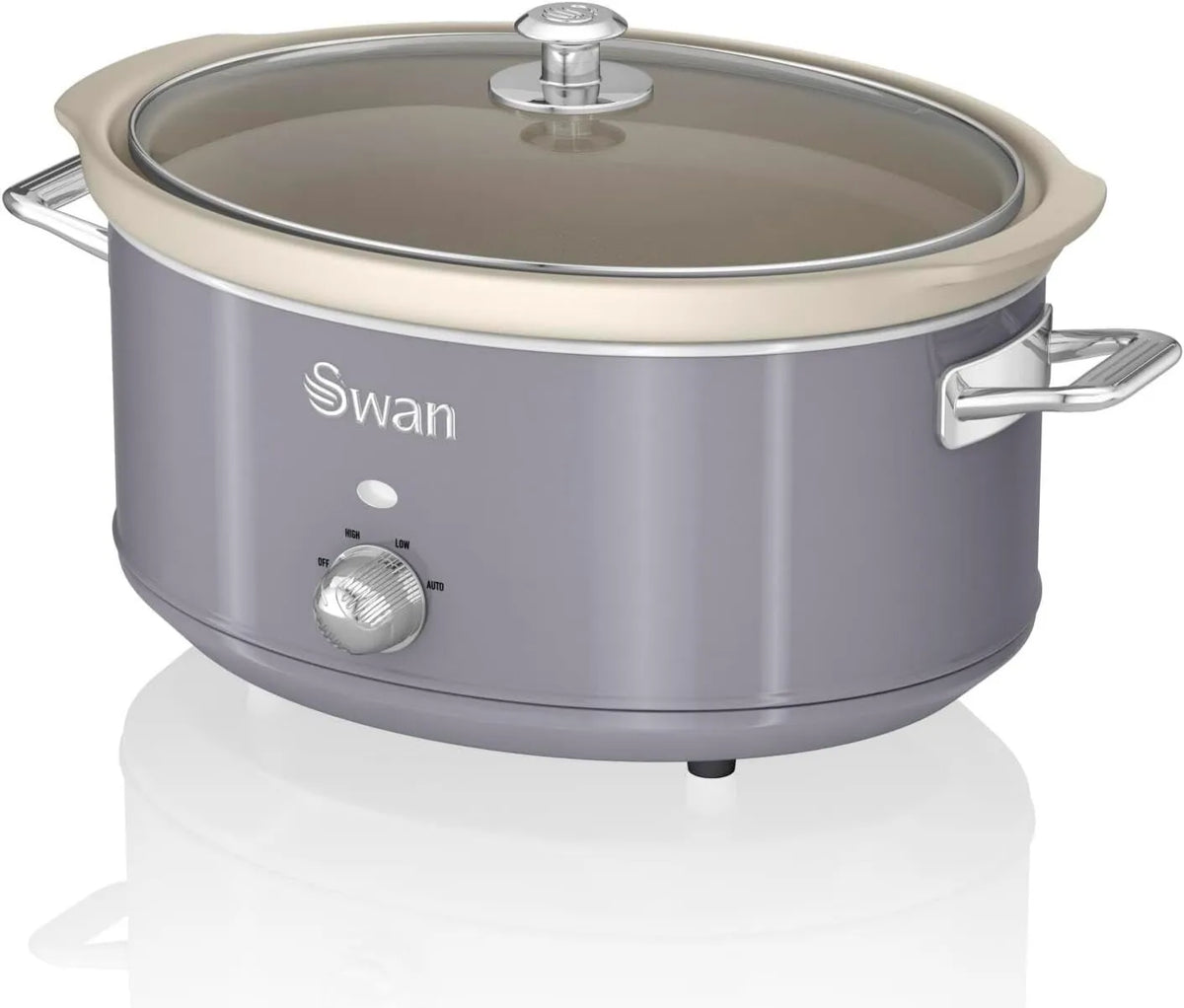 Swan, SF17031GRN kuchenka, 6.5 l, 320 W, 3 poziomów, zdejmowalny, szary
