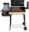BBQ Collection, Grill, węgiel drzewny, 104 x 58 x 114 cm, drewno