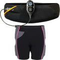 Slendertone, Abs7 69- 119 cm 69- 119 cm, czarny, Pack Krótki toning i Abs7 Pas brzuszny Dorosłe Unisex, 34- 40 69-119 cm