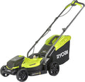 OLM1833B kosiarka, 33 cm, 25 mm, zasilanie akumulatorowe, Ryobi Bezprzewodowa Kosiarka 18 V, Szerokość Koszenia 33 cm, Kosz na Trawę 35 L, 65 mm