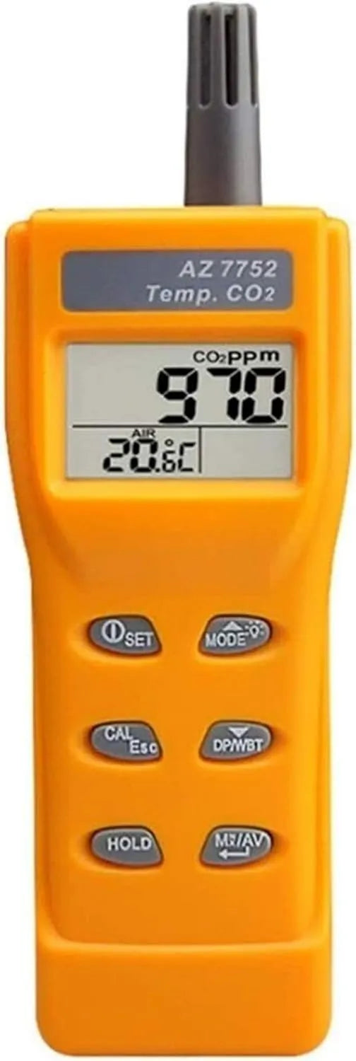 WJJ, detektor CO2, akumulator, przenośny, 1 M, LCD