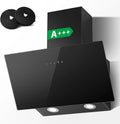 TopStrong okap kuchenny, 60 cm, 800 m3 / h, przechył, ewakuacja i recykling, 3 prędkości, Boost, dotyk, tłumik, 800m3 m3/h