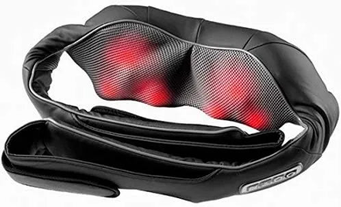 Eurowebb, przyrząd do masażu pleców i lędźwiowego, Masażer, Cushion, 24 W, czarny, dla Le Cou