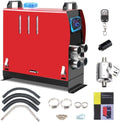 Anbull, Elektryczna grzejnik, 12 V, wyświetlacz LCD, niebieski, grzejnik