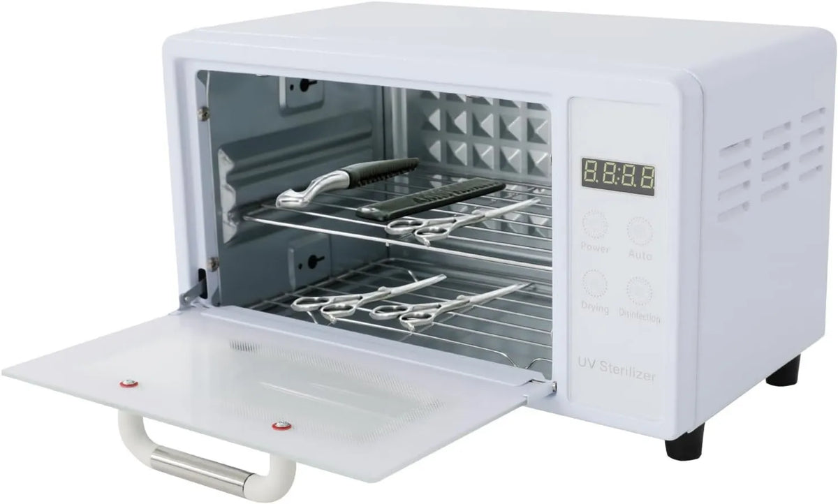 ROMYIX, Sterylizator UV 10, Szafa, aparatura do sterylizacji elektrycznej, Szafa do czyszczenia UV i dezynfekcji, 10 l, szkło