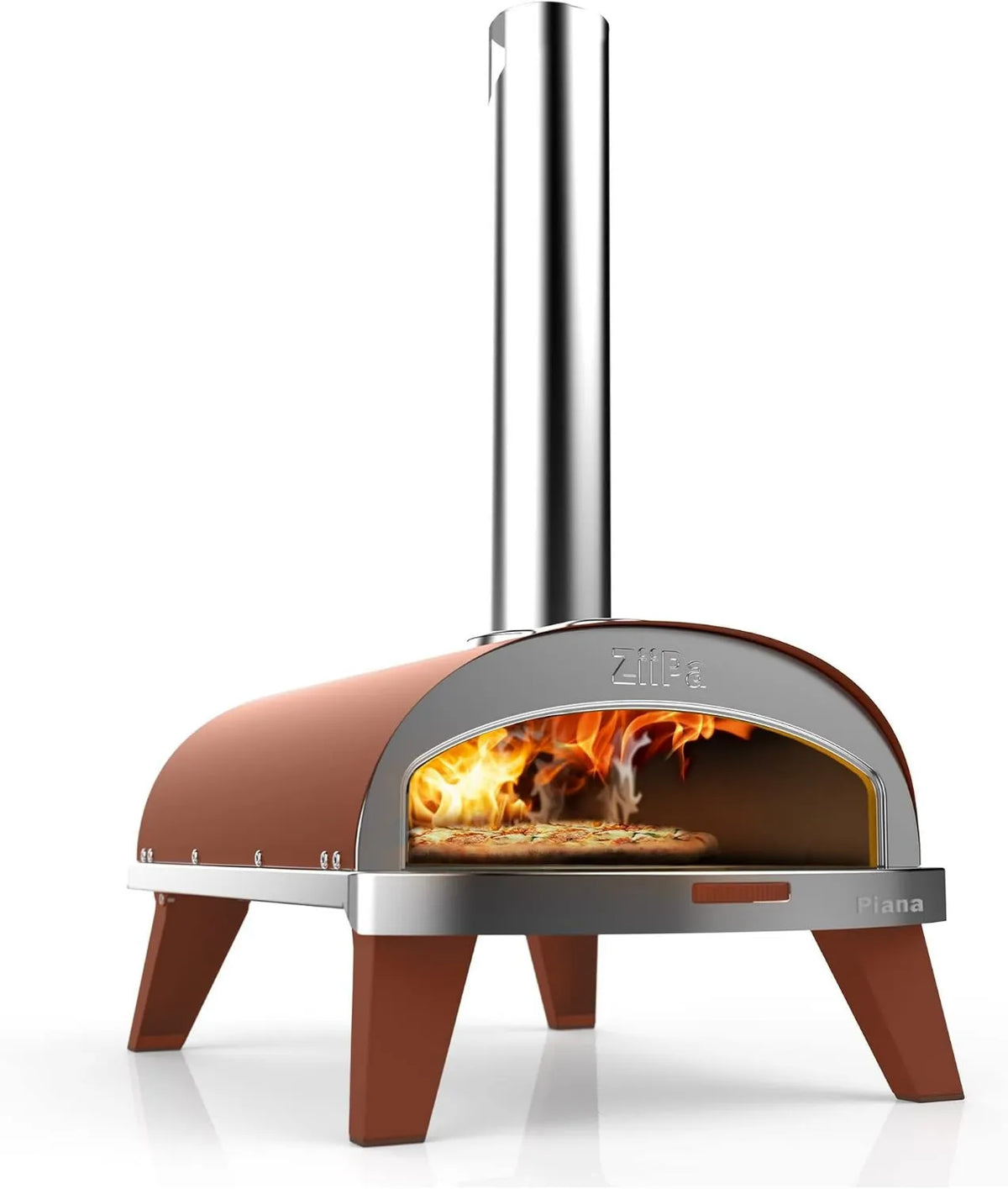 Piekarnik elektryczny, 31.5 CM, Piekarnik do pizzy w pelletkach, Kompaktowy i innowacyjny, nagrzewa się w 20 minutach, szybkie gotowanie w 60 suchych