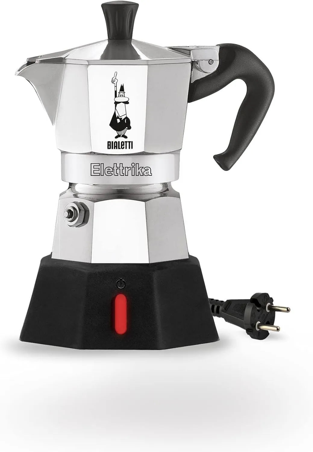 Bialetti, Moka Elektryczność, Aluminium, 2 kubki