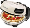 G1003217 piec do pizzy, 31,6 cm, G3Ferrari elektryczny piec do pizzy Napoletana Icy Cream, edycja limitowana, do 400 stopni z kamieniem do pizzy