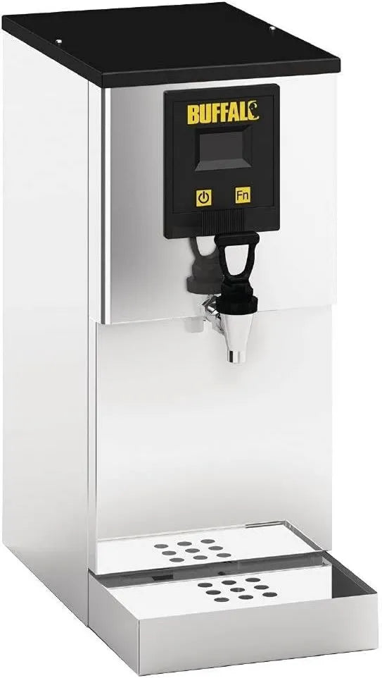 Buffalo, Dyspenser, 10 l, 70 do 96°C, 3 kW, stal nierdzewna, drewno, herbata i kawa