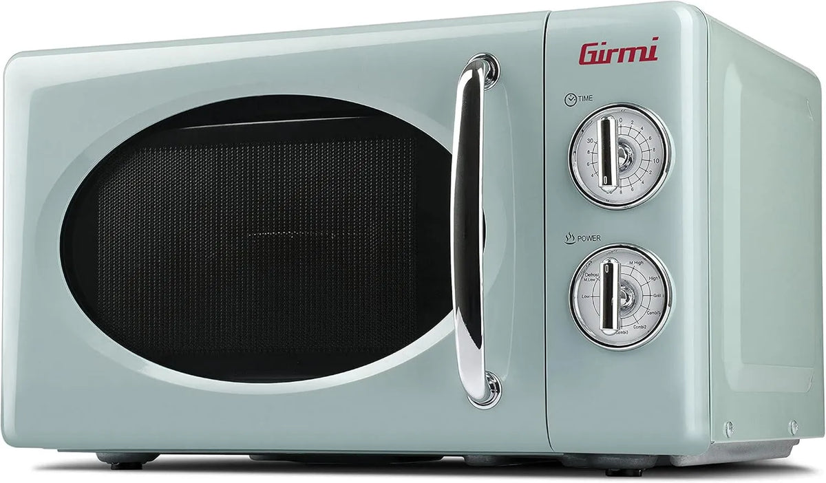 Girmi, Kuchenka mikrofalowa, 20 l, 800 W, FM21, 700 + 800 W, wzór vintage