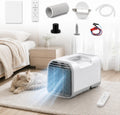 HCAUYNN klimatyzator przenośny, Klimatyzator, 1400 W, 600 W, Klimatyzator 1400 W / 5000BTU, minutnik, Moc nominalna 600 W, minutnik 1- 12H dla przyczep kempingowych 1400 W/5000BTU