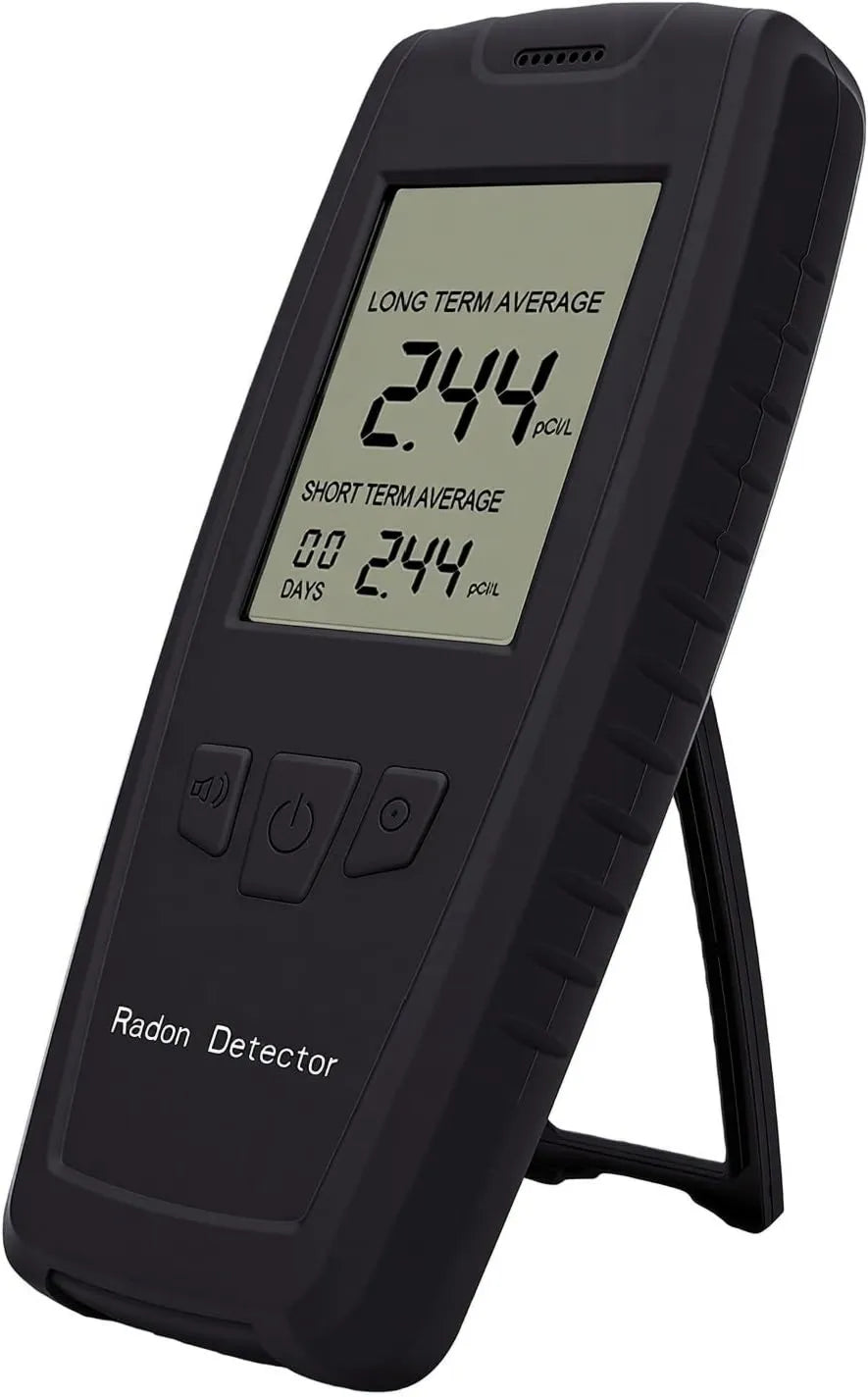 Fafeicy, 0- 270pCi / L Detektor, Czujnik, Przenośny, LCD, dla domu 0-270pCi/L