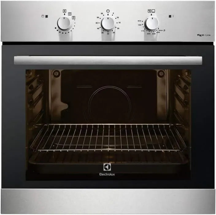 Electrolux piekarnik do zabudowy, Elektrolux F13GX Piekarnik elektryczny, stal nierdzewna, czarny, - Rex F13GX piekarnik