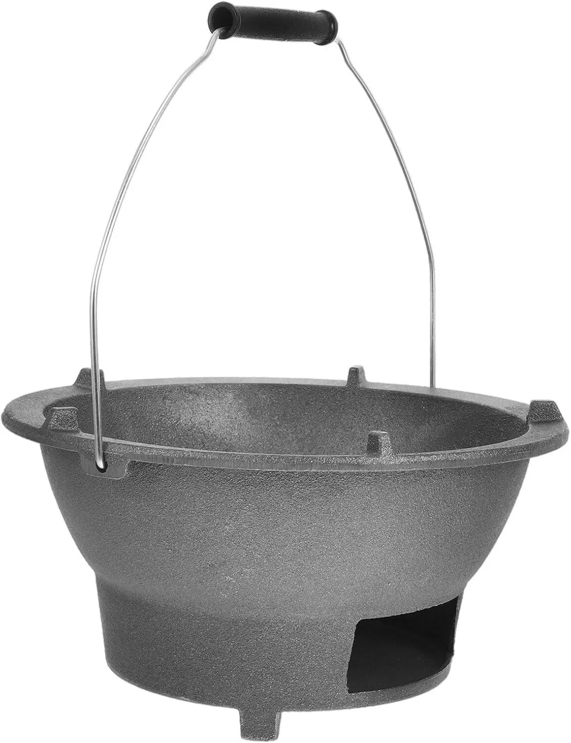 BESPORTBLE, Gotówka z piekarnikiem, przenośne, grill, kemping, żeliwo
