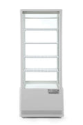 HENDI lodówka, Automatyczny produkt rozmrażania, wyświetlacz chłodniczy, system przeciwmgłowy, 4 półki, 98 l, 230 V, 210 W, 1116 mm, oświetlenie LED