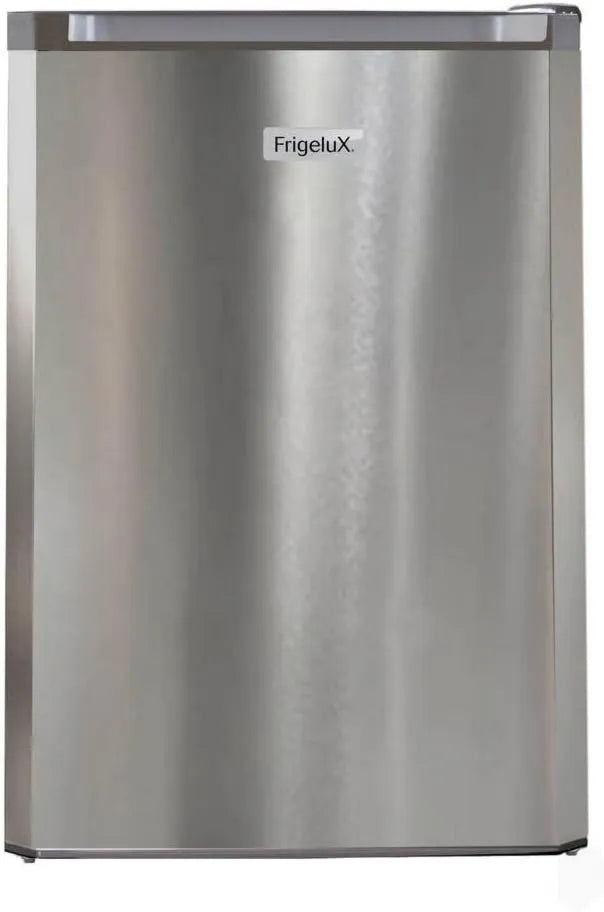 FrigeluX minilodówka, Lodówka RTT127XE, 120 l, srebrna, lodówka Stół Top Srebrny RTT127XE 120 l