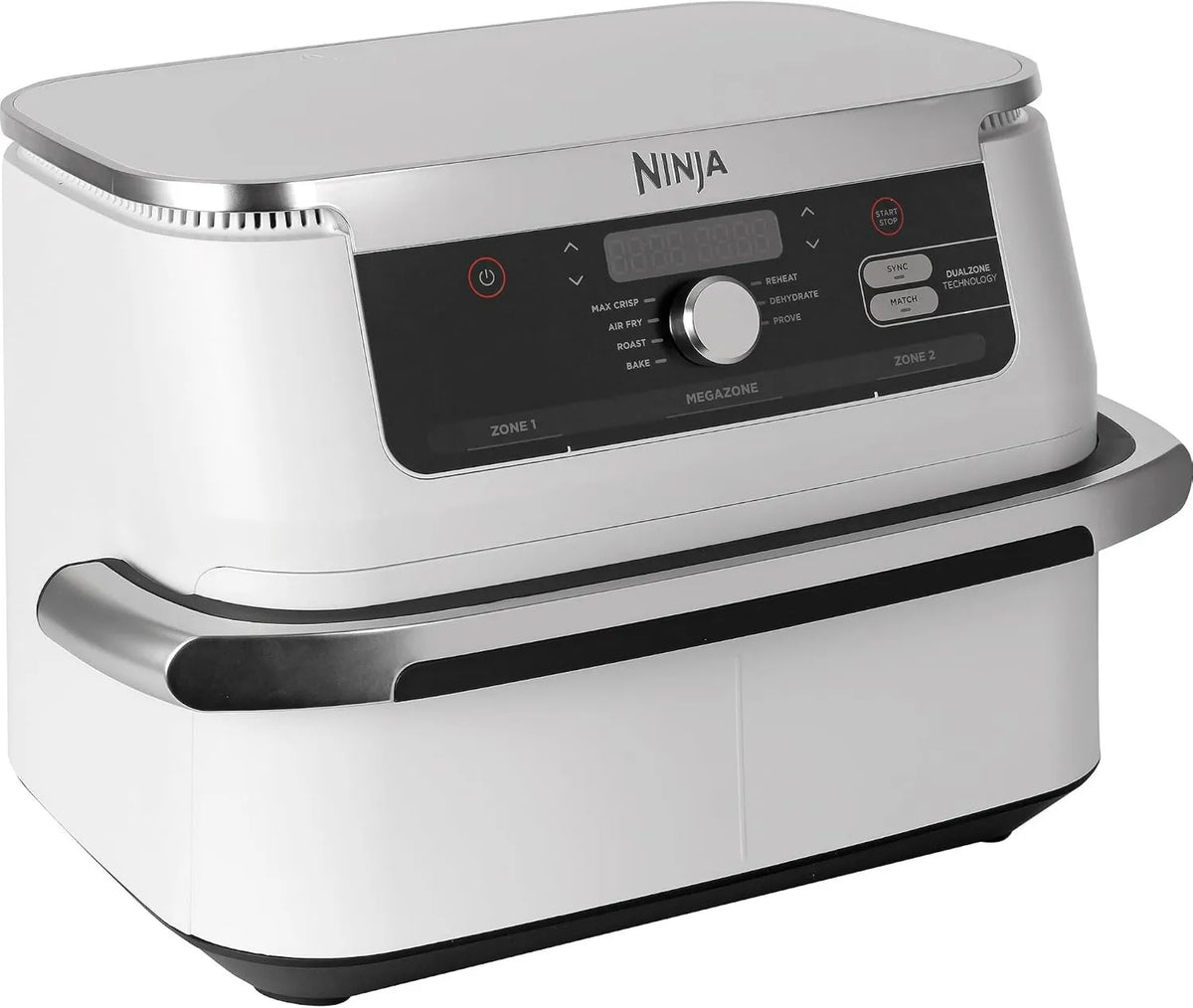 Ninja AF500EUWH frytkownica, 10,4 l, Foodi FlexDrawer Doppel-Hei?luftfritteuse
