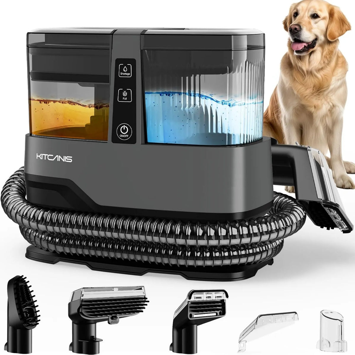 Kitcanis odkurzacz piorący, Odkurzacz, 600 W, 78 dB, Sofa czyszcząca Fabric 17000Pa