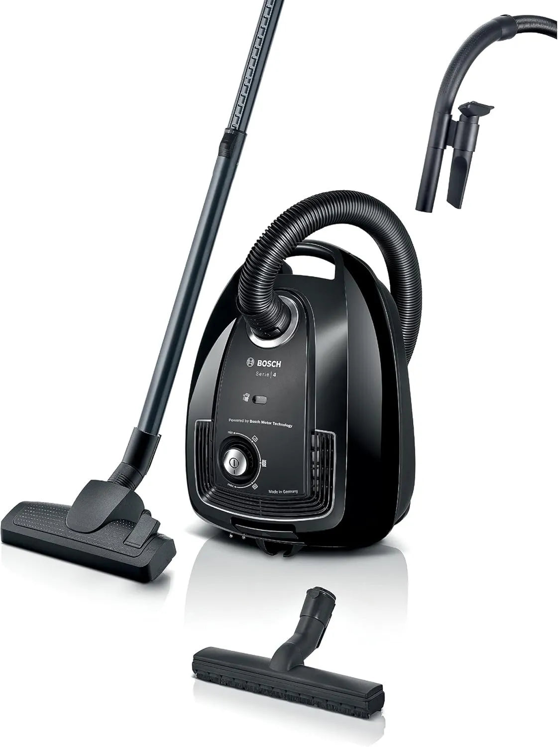 Bosch odkurzacz tradycyjny, BGL38BA2H Odkurzacz, Seria 4, ssanie elektryczne urządzenie, Sled odkurzacz z torbą