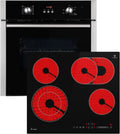 KKT KOLBE piekarnik do zabudowy, Naczynia kuchenne z piekarnikiem BO8805SS CH5901RL, 60 cm, do zabudowy, zegara, blokady, grill, 59 cm Płyta elektroniczna, automatyczny zegar, SET8805CH59RL
