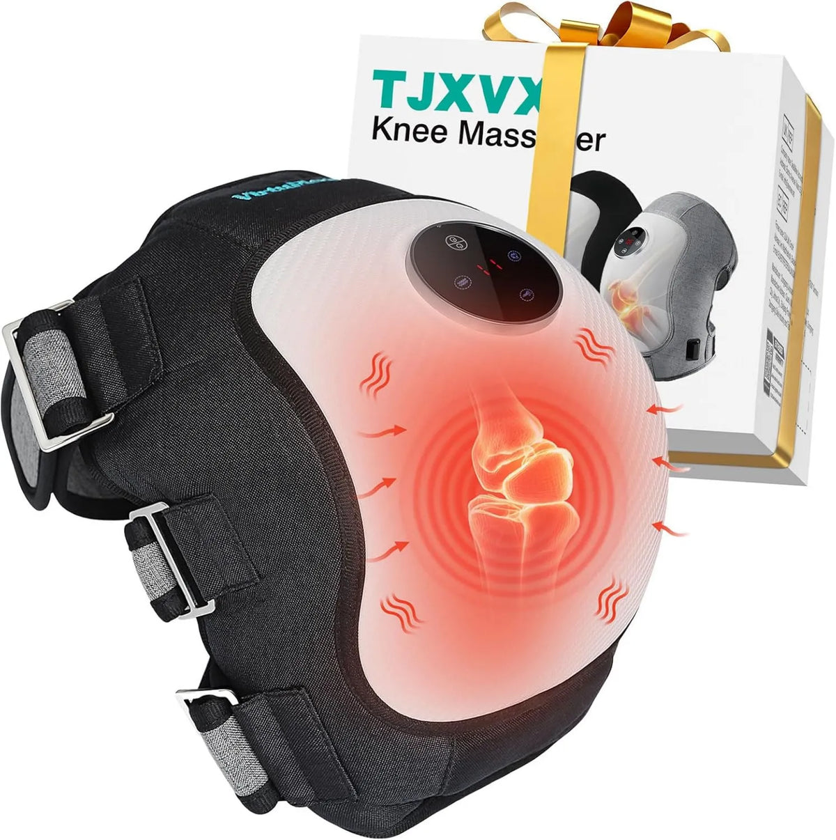 TJXVX, Masażer, poduszka, funkcja ogrzewania, bezprzewodowy, do ulgi