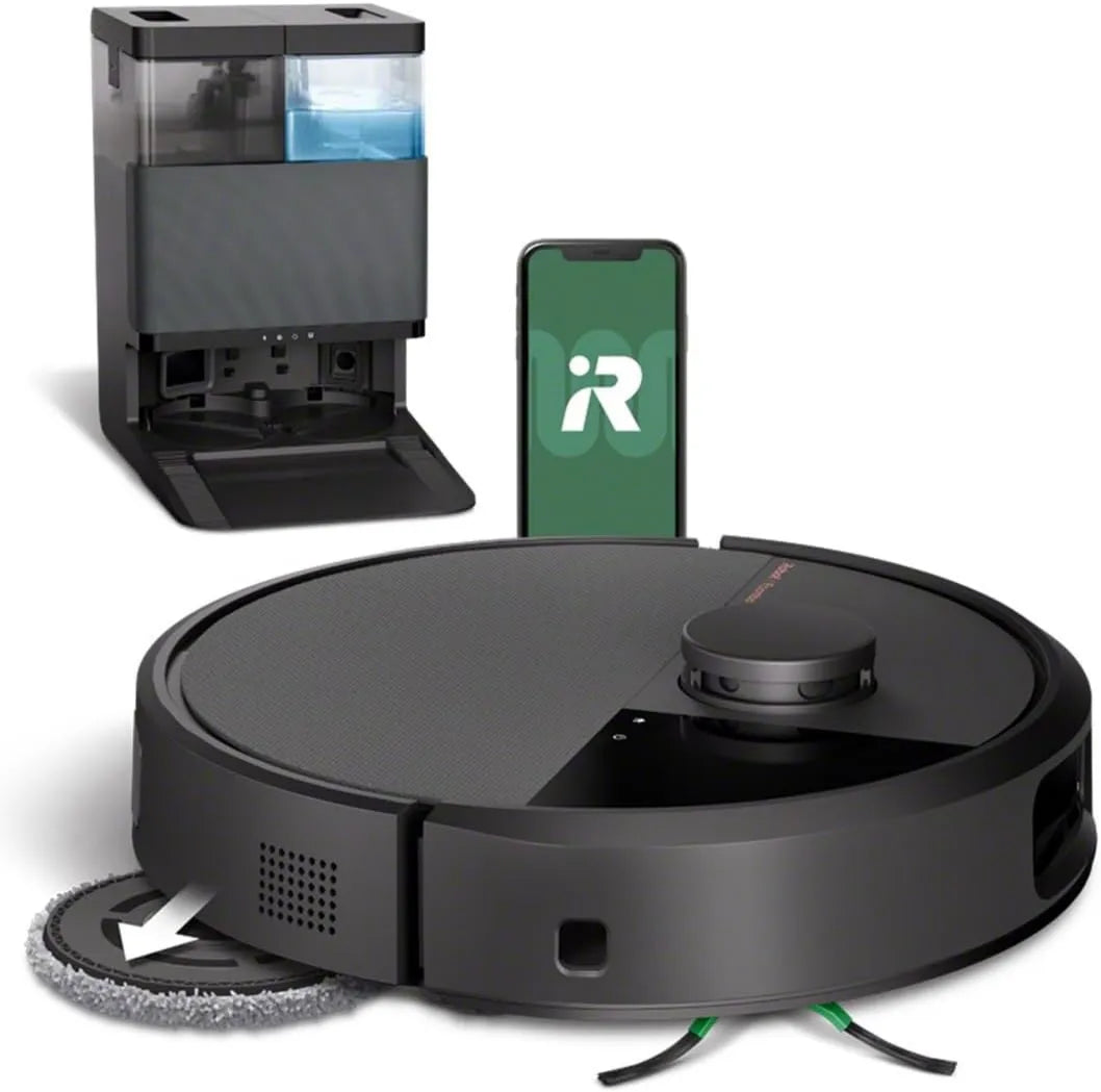 iRobot robot sprzątający, czarny, Pro, Roomba Plus 505 Robot Combo + AutoWash
