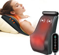 Snailax, Aparatura do masażu pleców i lędźwiowego 3D / 4D, Masażer, Cushion, Efekt 3D, Funkcja ogrzewania, dla szyi / pleców / ramion / Jambes 3D/4D