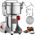 Młynek do kawy, 2000 g, 3400 W, VEVOR 2000 g Elektryczny młynek do zbóż, komercyjny młynek do przypraw 3400 W, do suchych ziaren