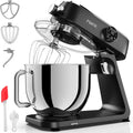 Robot kuchenny, 1800 W, Urządzenie Planetarne z Aluminiową Obudową, Hakiem do Ciasta i Mieszadłem, z Dodatkowymi Akcesoriami