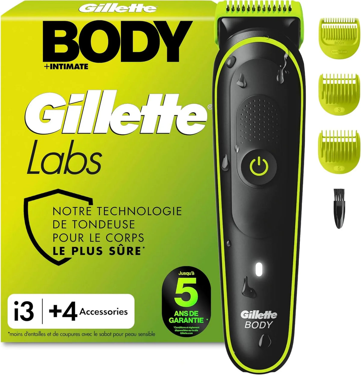 Gillette, Akcesoria dla urządzenia, Labs Body + Intimate Kosiarka Men i3